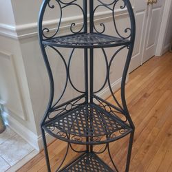 3 Shelf Corner Stand, Foldable 