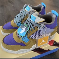 Jordan 4 x Union desert moss size 6.5 Brand New never worn $240