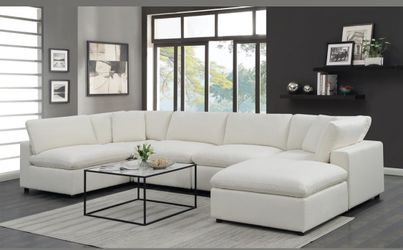 Sectional loveseat sofa