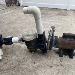 Pool Pump and Filter 