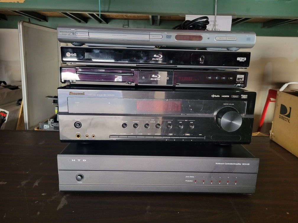 Audio Video Players & Receivers