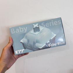 KTT Baby Blue Keyboard Switches 54 pcs for Keyboard