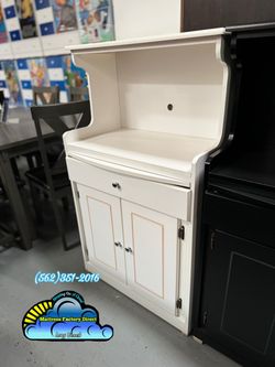 White microwave stand new blanco dresser drawer