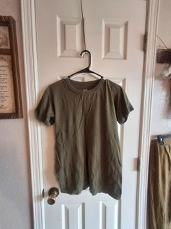 T-shirt Military Green Color Small