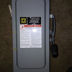 Square D Safety Switch 60amp