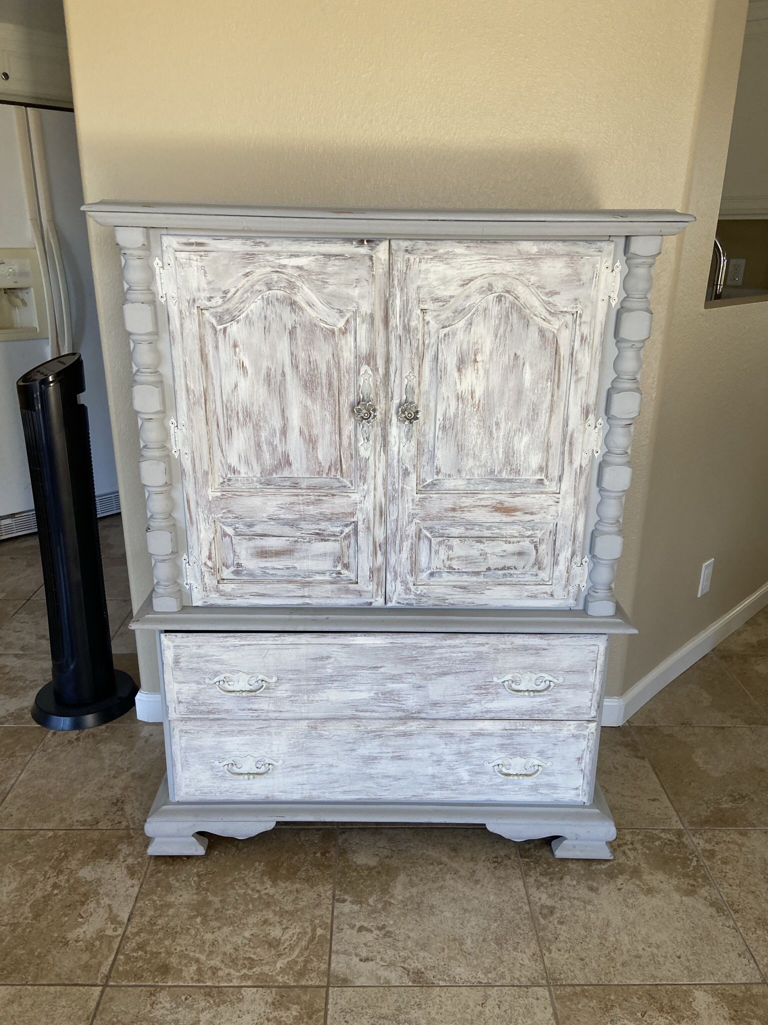 Shabby chic Armoire 