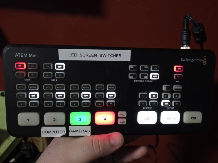 Blackmagic ATEM Mini Video Switcher Encoder USB-C