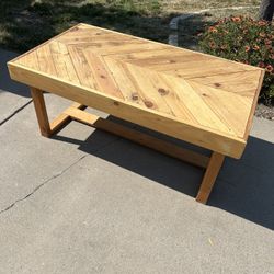 Chevron Coffee Table 