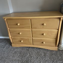 Dresser And Crib Made By Delta Children