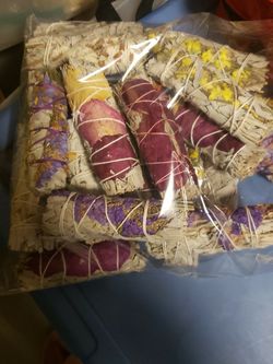 Sage With Flowers Minimum Of 2 Please