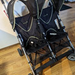 Baby Double Stroller 