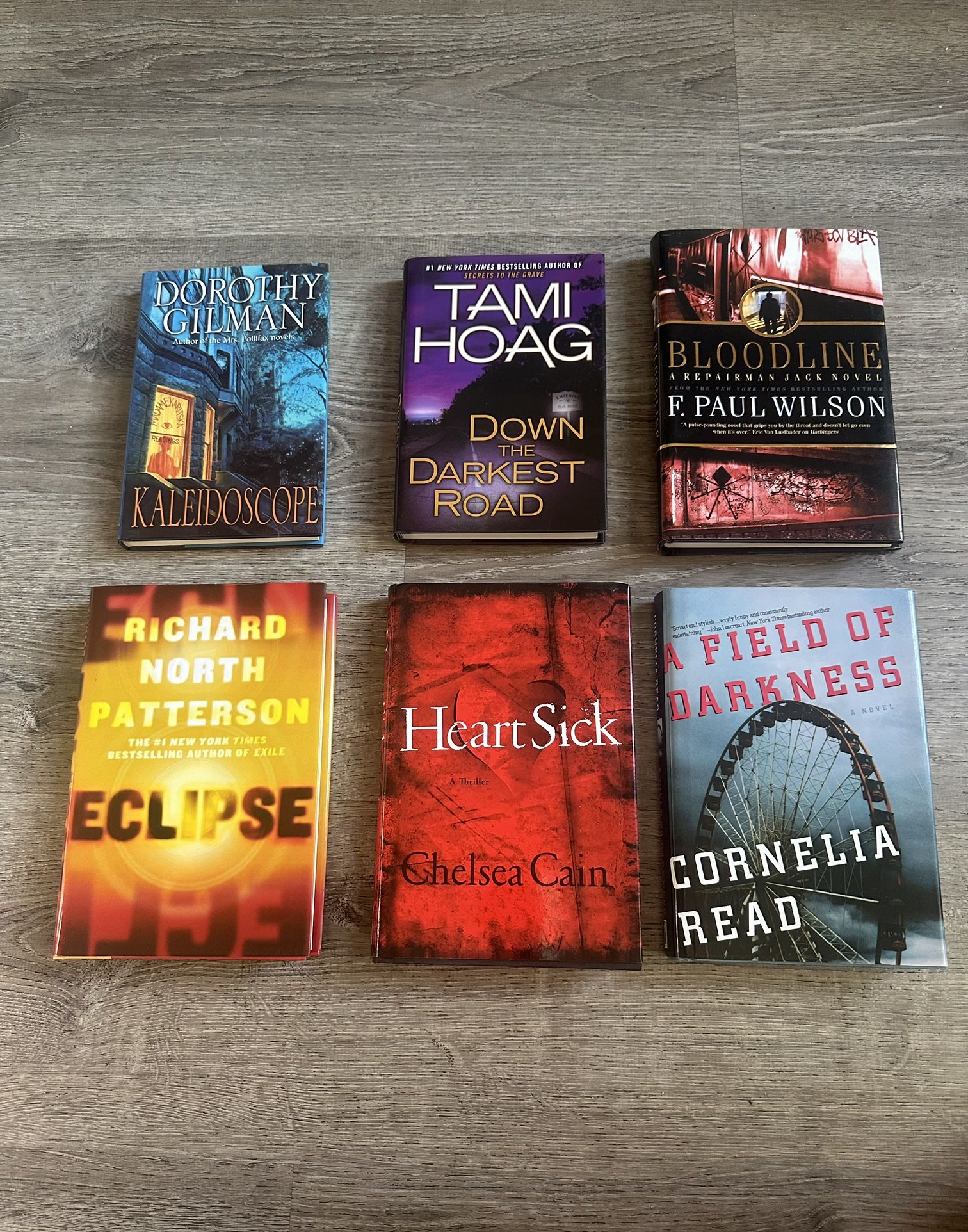 Mystery & Thriller Books - Great Condition