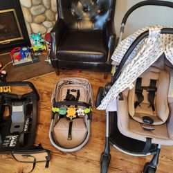 Baby Car Seat And Stoller Set