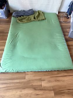 Queen Size Japanese Floor Mattress / Futon – Foldable with Storage Bag