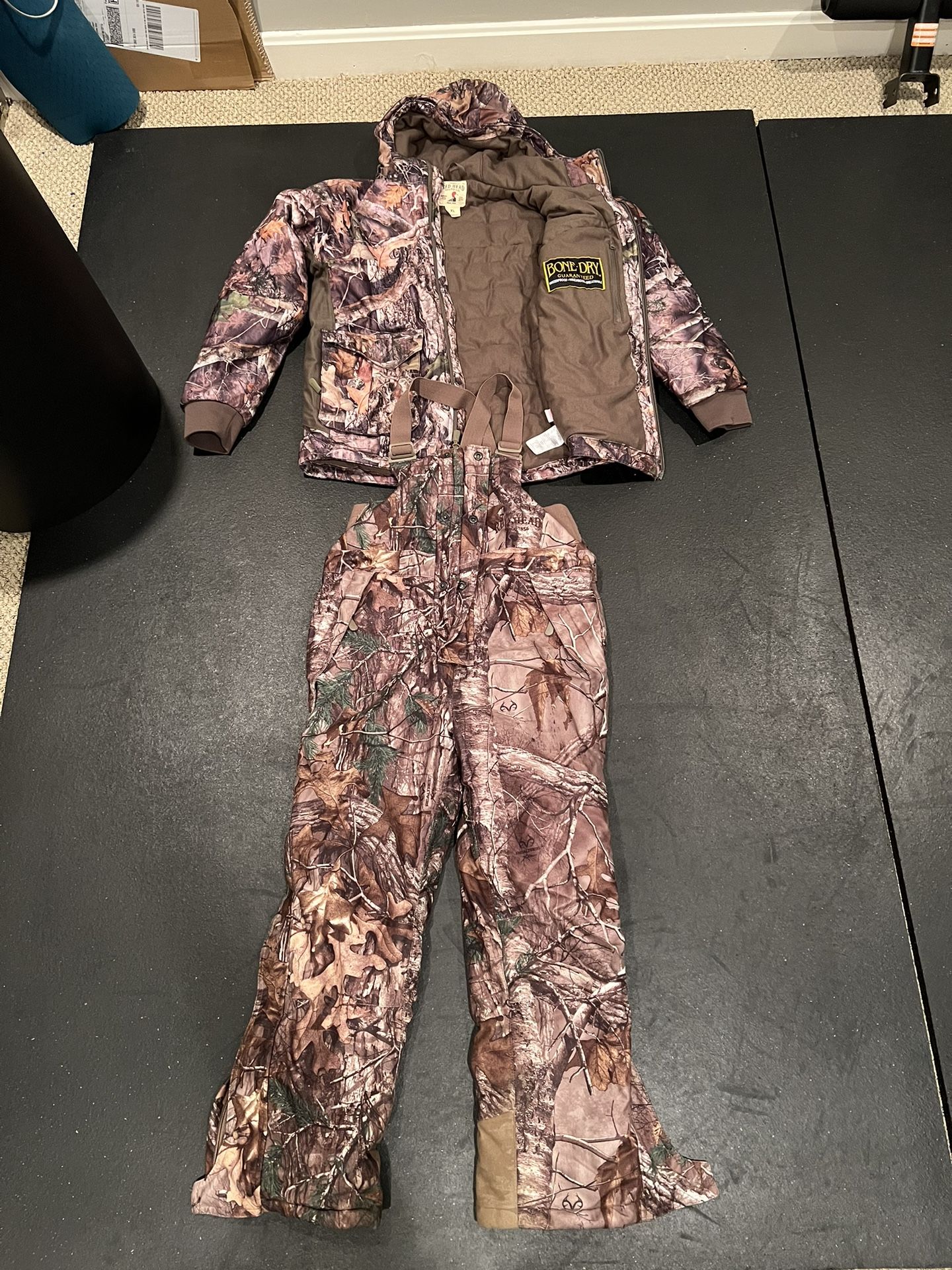 Kid’s Camo Jacket And Bib