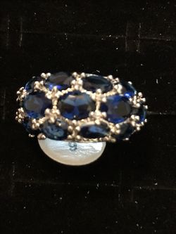 Size 9 silver ring
