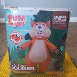 BRAND NEW INFLATABLE  SQUIRREL CUSTOME