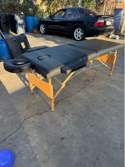 Massage table