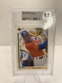 1991 Upper Deck Michael Jordan #SP1 Baseball RC Rookie BGS 8.5 Chi White Sox!
