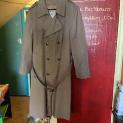 Christian Dior Trench Coat With Belt