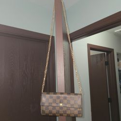 Authentic Louis Vuitton Damier Sarah wallet
