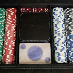 Vintage Miller Coors Poker Set