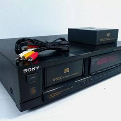 SONY CDP-C900 10 Disc CD CHANGER NO REMOTE