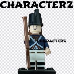Revolutionary War American Soldier Minifigure 