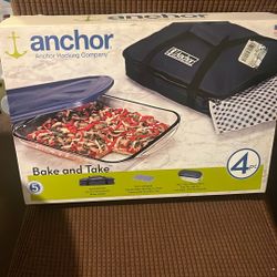 Anchor Glass Bake and Take 4 pcs