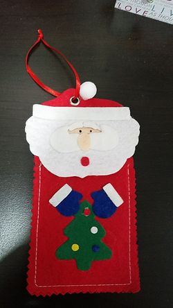 Christmas gift card holder