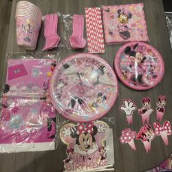 Minnie Mouse Birthday Supplies 