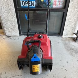 Toro snow blower