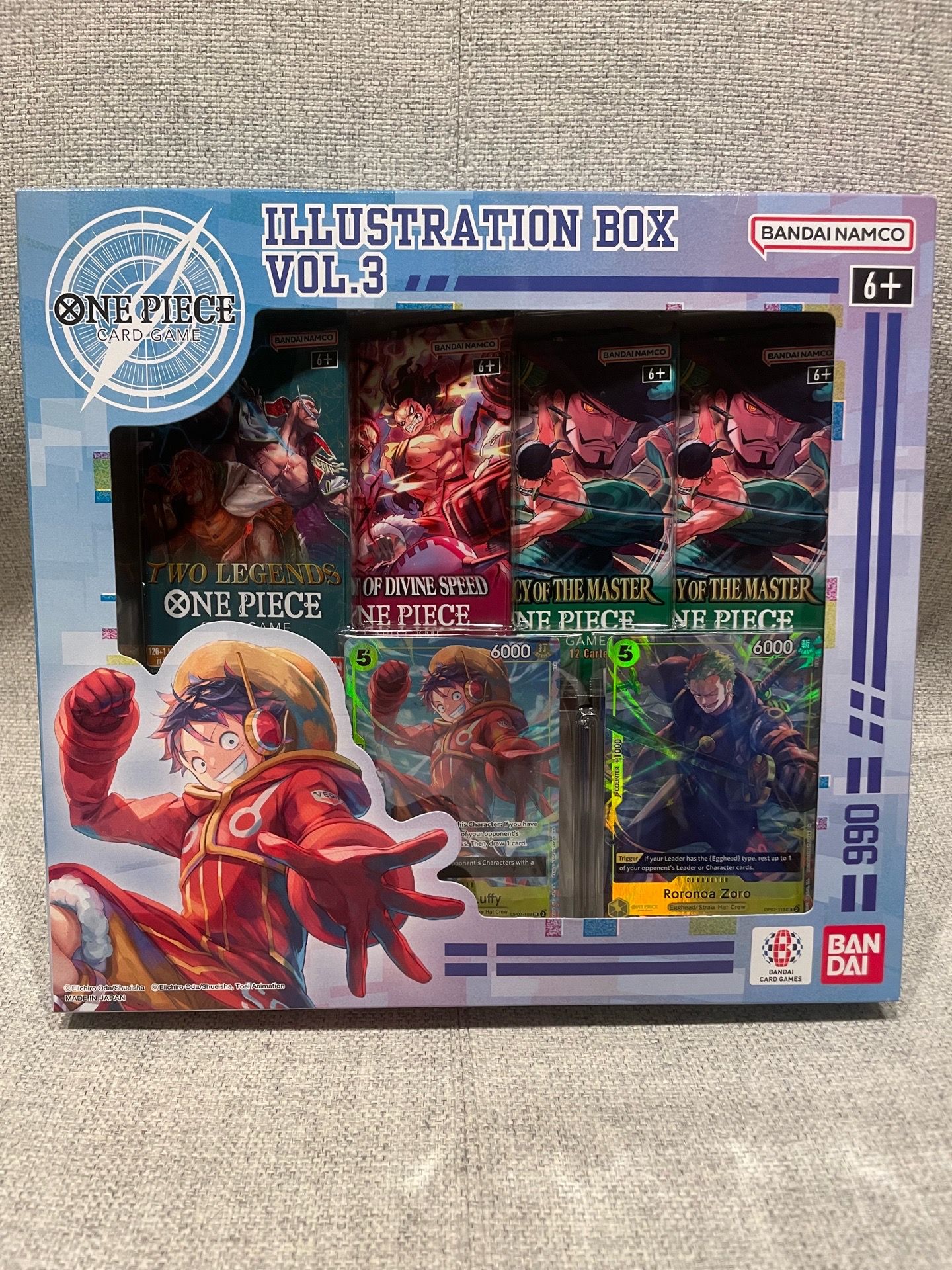 one piece card game illustration box vol. 3 One Piece TCG: Illustration Box Vol. 3  PokelandCY