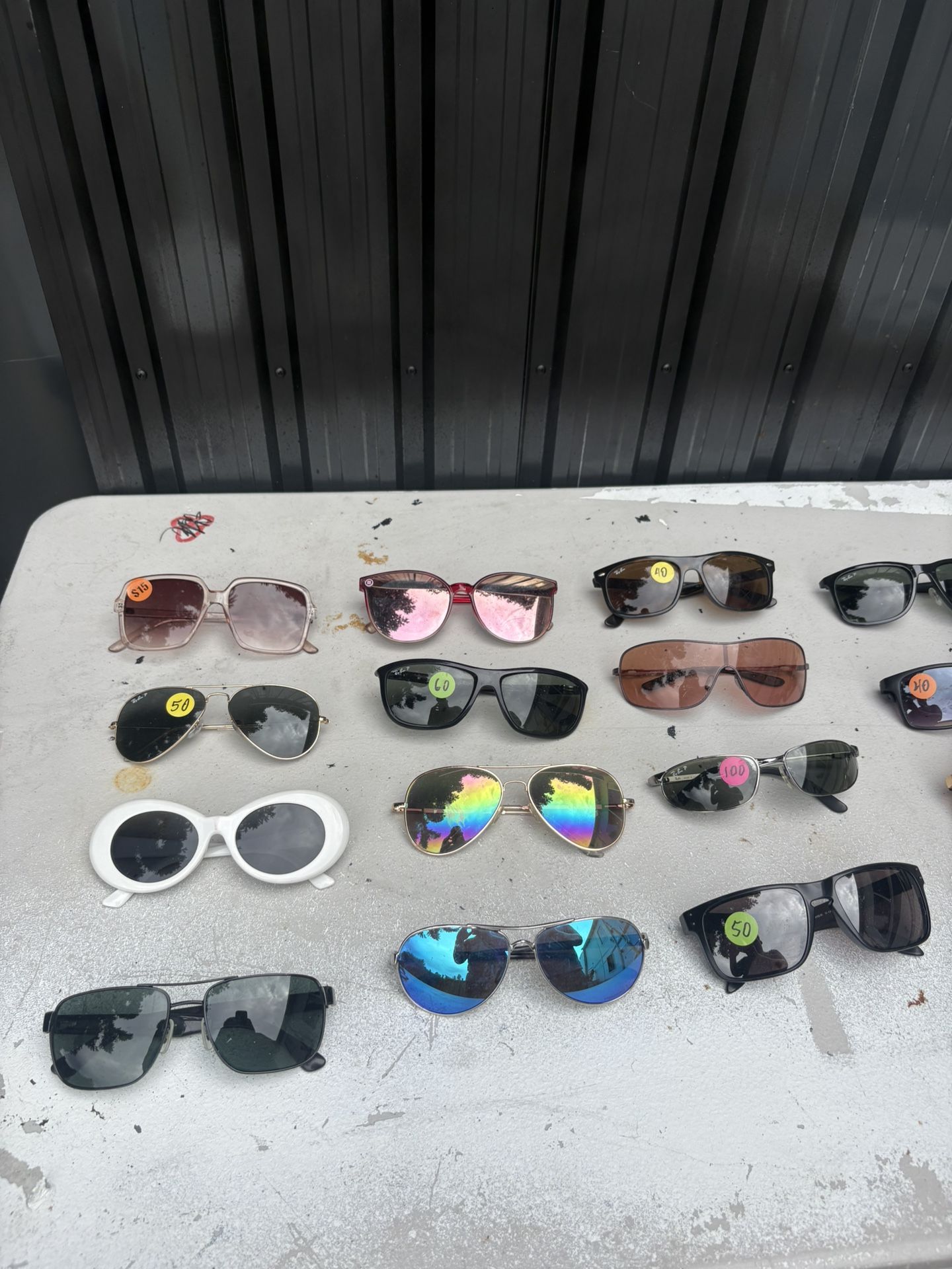 sunglasses lot 18 pairs