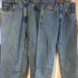 Empyre denim jean size 34 32 width length altered bottoms