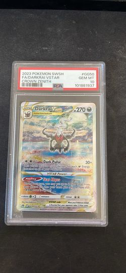 Darkrai vstar crown zenith psa 10