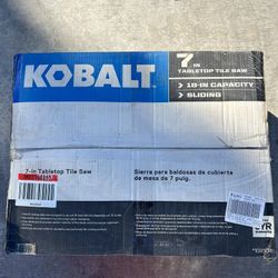 Kobalt tile saw