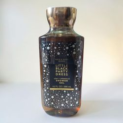 Bath & Body Works Little Black Party Dress Shower Gel 10 oz New