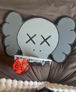 Kaws basket ball acrylic wall art