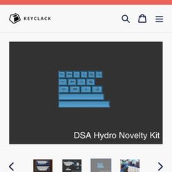 DSA Hydro key caps