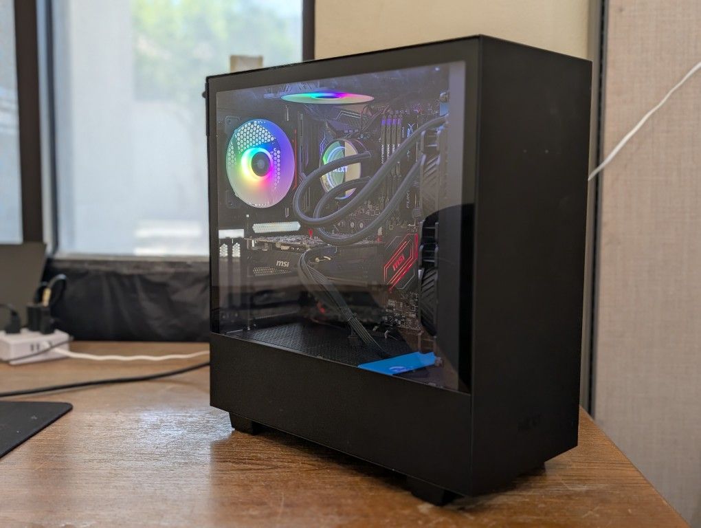 Intel Core i7 7700 + GTX 1070 Low Budget RGB Gaming Desktop PC Computer