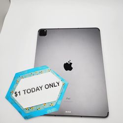 Apple iPad Pro 12.9 Inch 4th Gen- $1 Today Only
