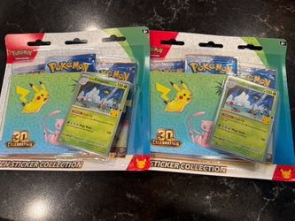 Pokemon TCG 30th Celebration Tech Sticker Collection
