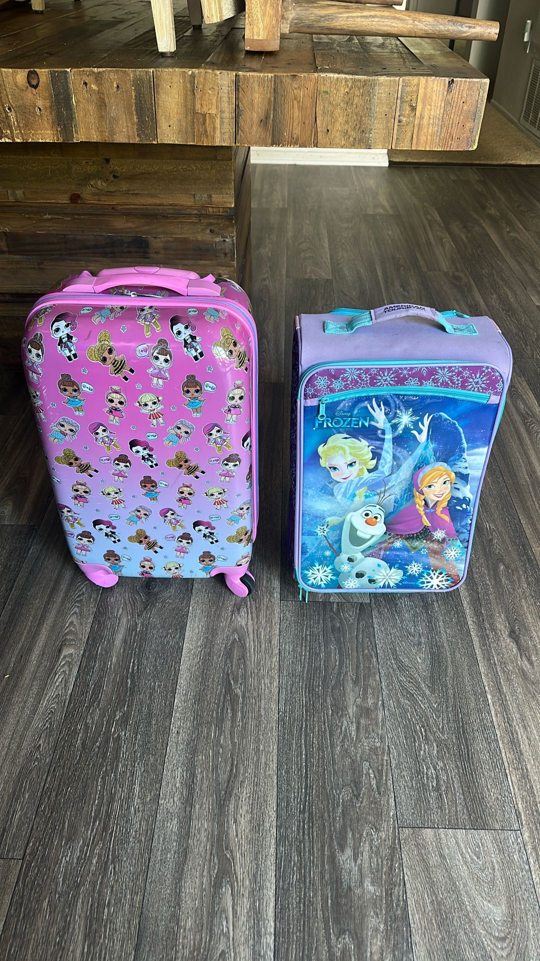 Luggage LOL Doll And Disney Frozen