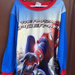 Spider-Man Superhero Boys Pajama Shirt 8.