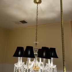 1980’s Crystal Chandelier 