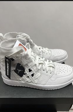 nike Air Jordan 1 Cargo White Black Metallic Sneakers CD6757-100 Men’s Sz 11 NIB