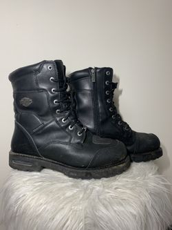 Mens Harley Davidson Waterproof Boots Size 12