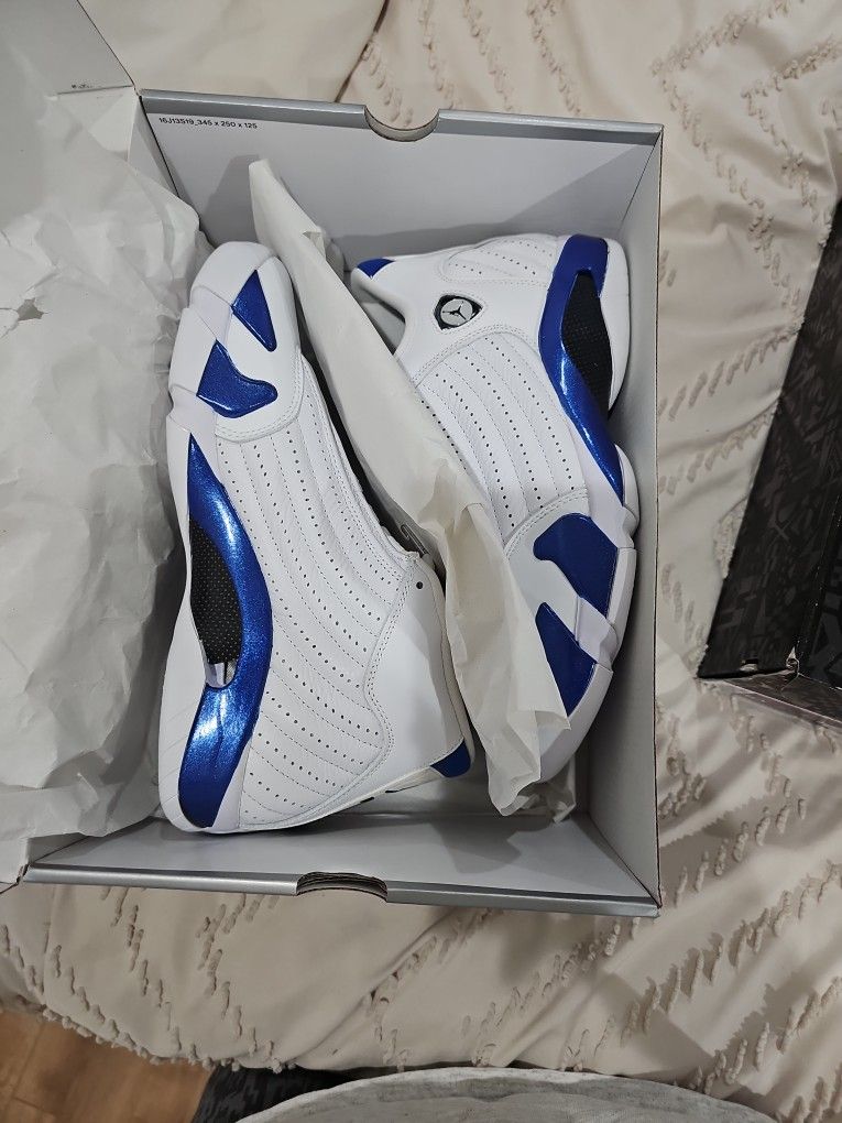 Jordan 14 Hyper Royal Size 10