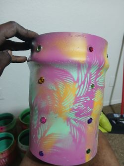 Grower pot hollow buttom